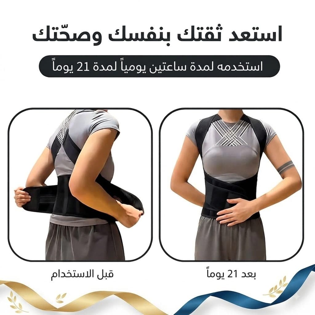 حزام مصحح وضعية الفقرات