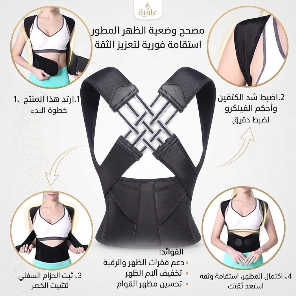 حزام مصحح وضعية الفقرات